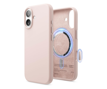 Etui do telefonów Elago Magsafe Silicon Case do iPhone 17 Light Pink ES17MSSC61-LPK